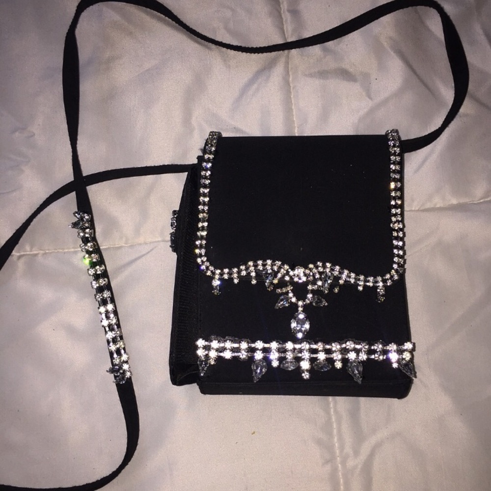 NEW| Custom crystal cross body